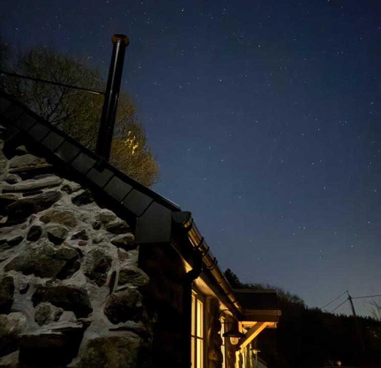 Starry sku at Coed LLydan