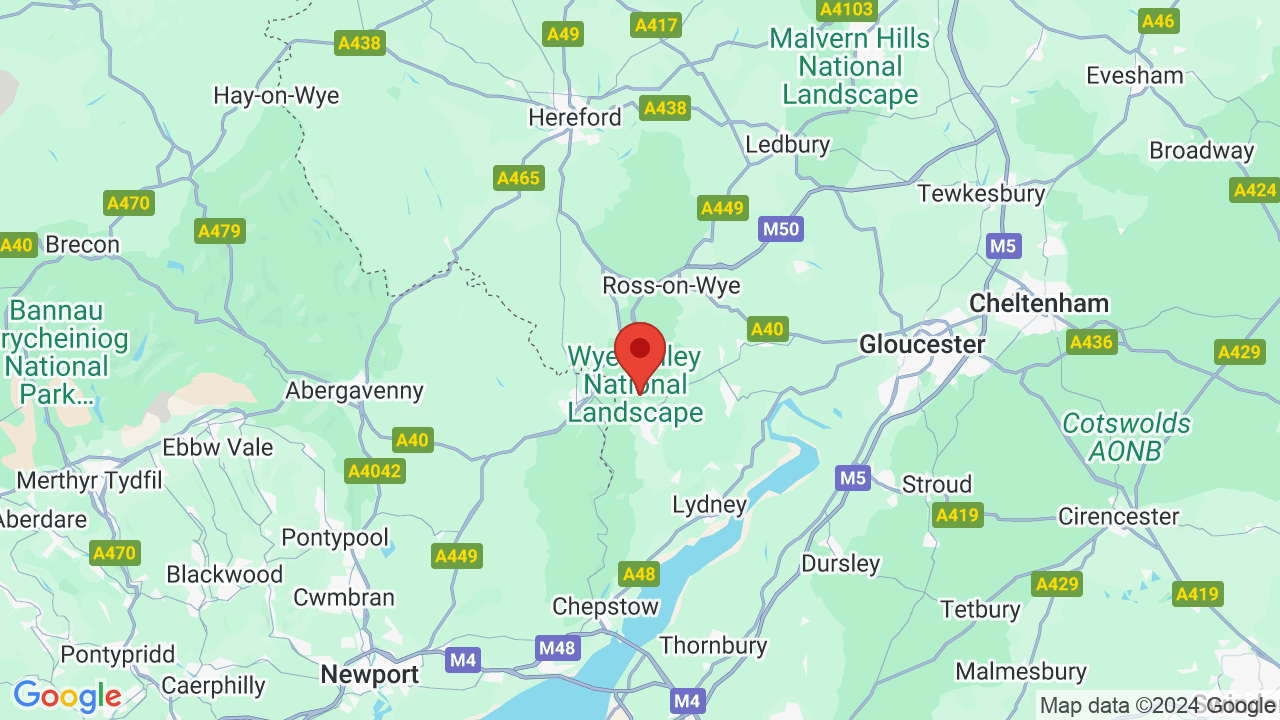 Map of the surrounding area