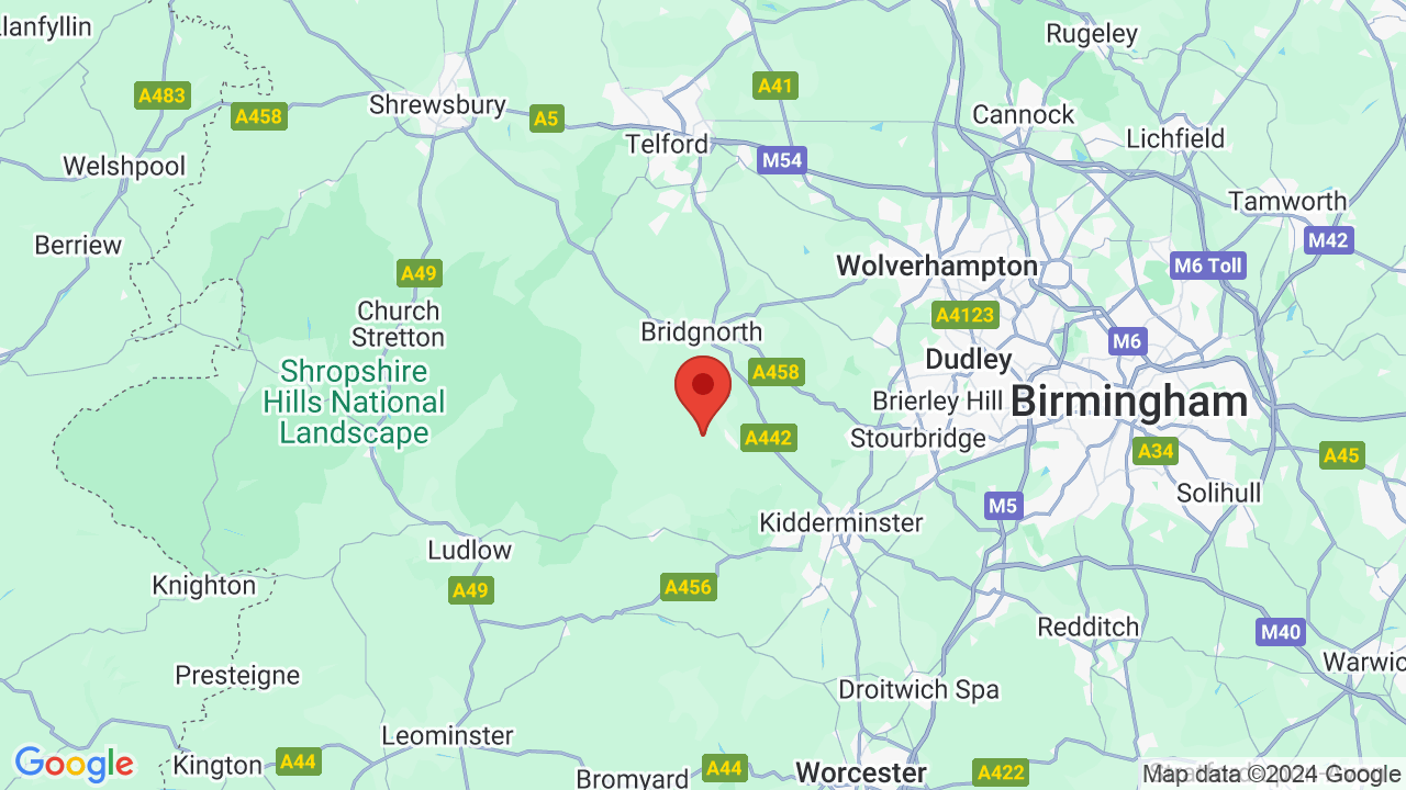 Map of the surrounding area