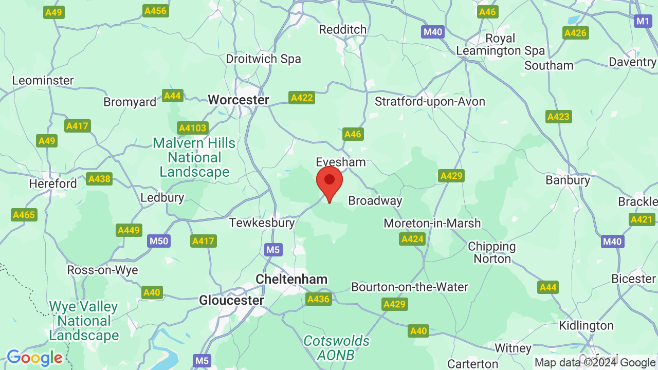 Map of the surrounding area