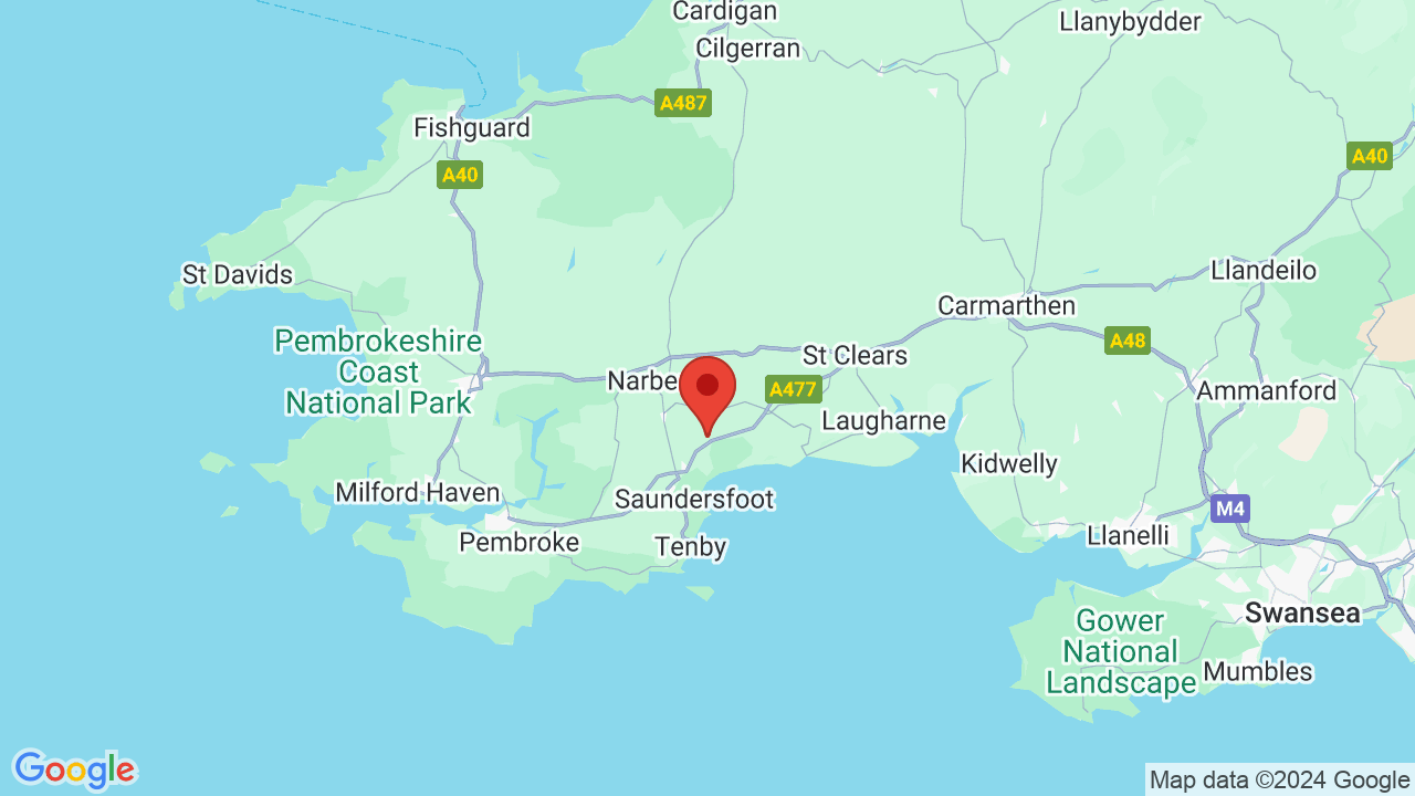 Map of the surrounding area