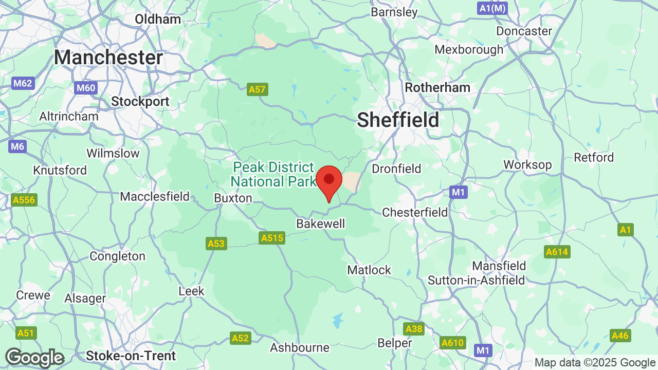 Map of the surrounding area