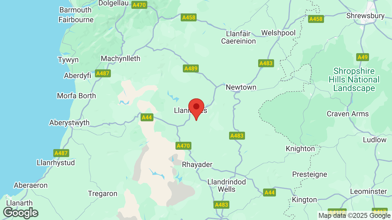 Map of the surrounding area