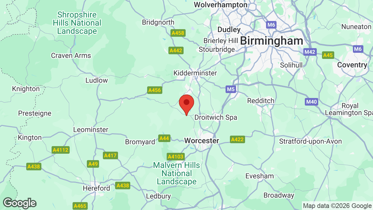 Map of the surrounding area