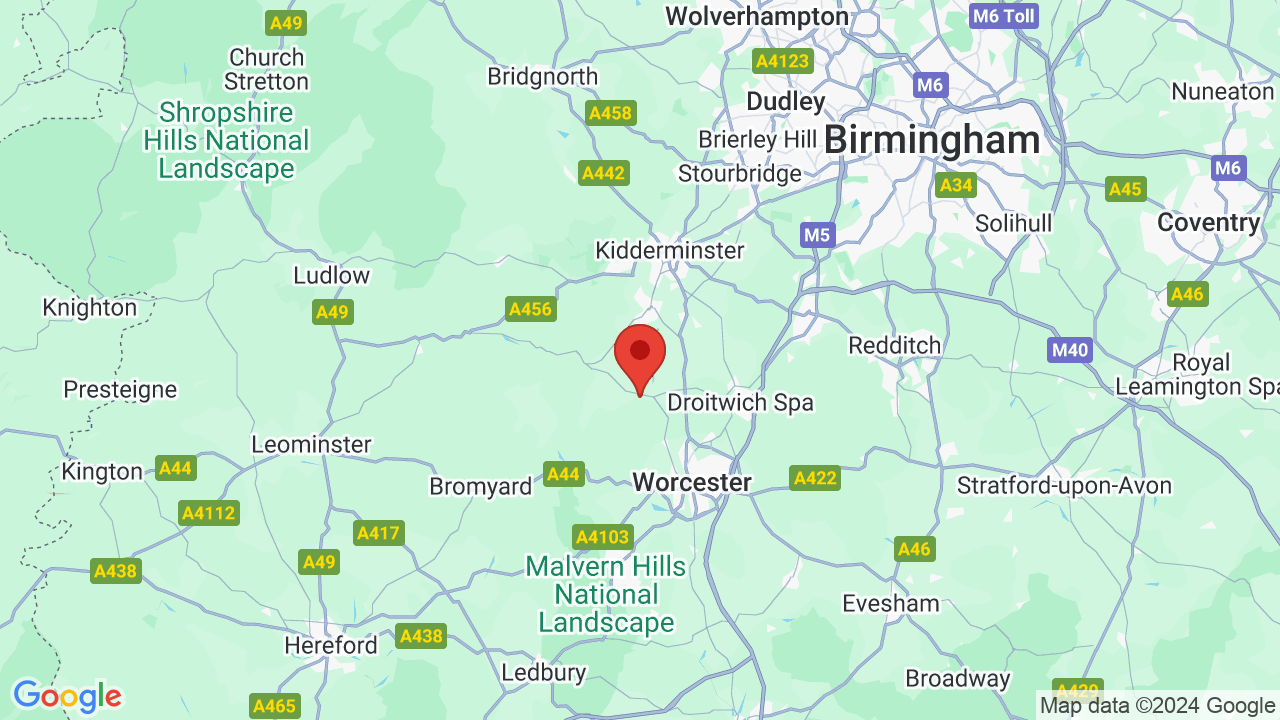 Map of the surrounding area