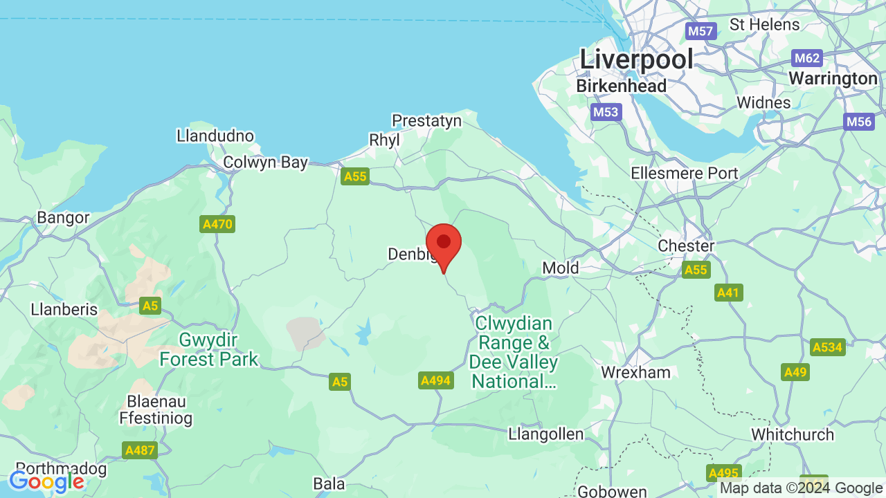 Map of the surrounding area